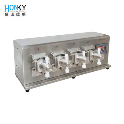 4 Heads Ceramic Pump Filling System with 0.5% Accuracy for Pharma
