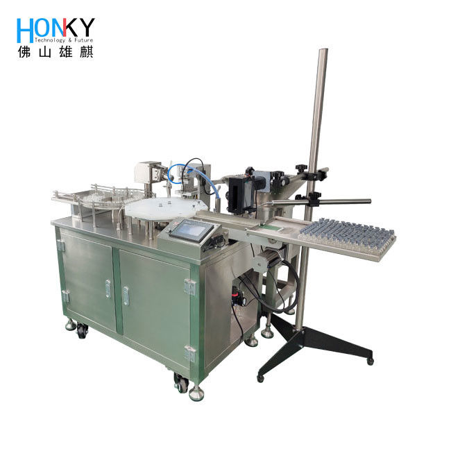 Vial Volumetric Liquid Filling Machine 1800 ขวดต่อชั่วโมง