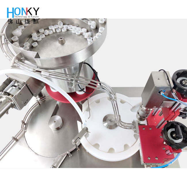 เครื่องเติมถังยา 25 BPM พร้อมปั๊มเซรามิกความแม่นยําสูง และเหล็กดัด 304 สําหรับเติมสารปฏิกิริยาชีวภาพ