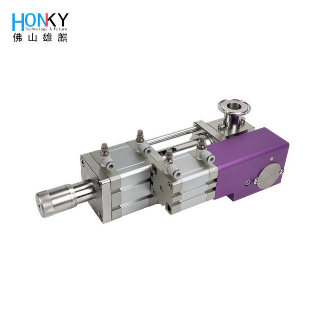 น้ําเหลวความแน่นสูง ปั๊มเติมเซรามิกแบบปนูเมติก ด้วยเซรามิกความบริสุทธิ์สูงและความแม่นยํา ± 0.5% สําหรับการปรับปรุงเครื่องบรรจุ