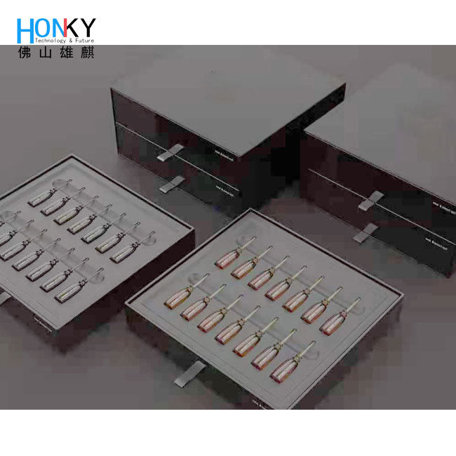 140 PCS / Min 4800BPH เครื่องบรรจุเดสก์ท็อปสำหรับหลอดเครื่องสำอาง