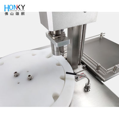 เครื่องครึ่งอัตโนมัติ เติมถัง 10 มิลลิลิตร พร้อมปั๊มเซรามิก 25 บีพีเอ็ม