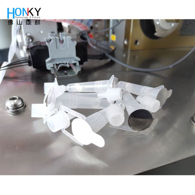 60 PCS/นาที เครื่องเติมหลอด PCR อัตโนมัติเต็มและเครื่องปิดแผ่นด้วยปั๊มพิสตองเซรามิกสําหรับการรับรอง GMP